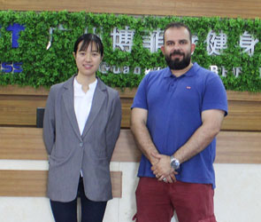 伊拉克客戶來中國找商用健身器械生產向日葵视频污下载